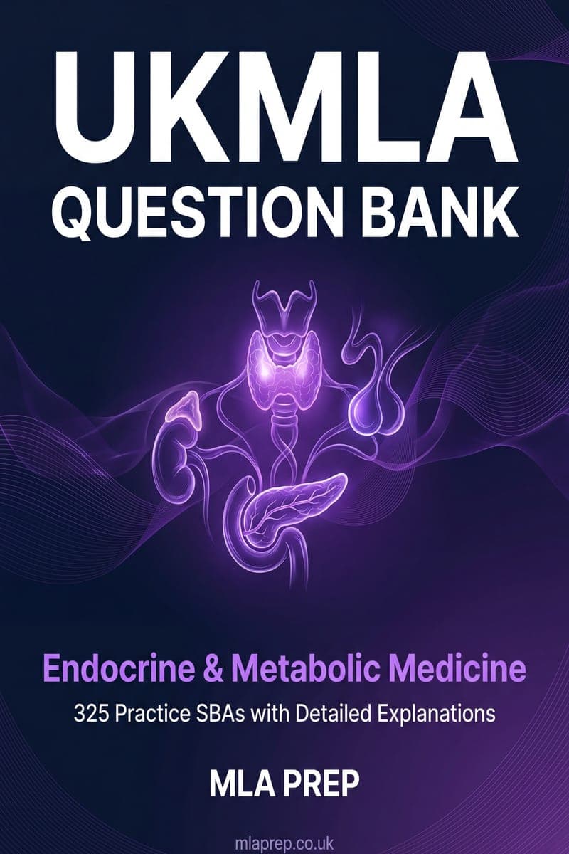 MLA Prep UKMLA Question Bank: Endocrine & Metabolic Medicine cover