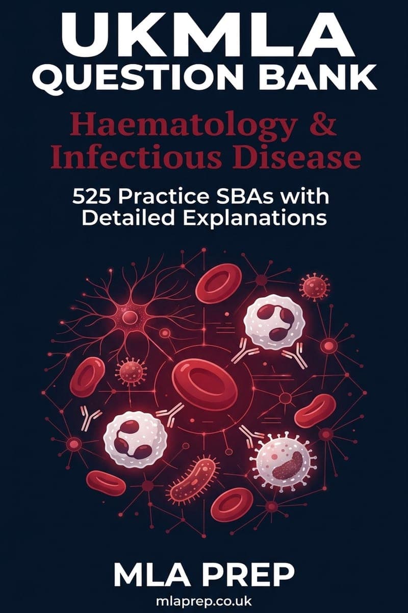 MLA Prep UKMLA Question Bank: Haematology & Infectious Disease cover