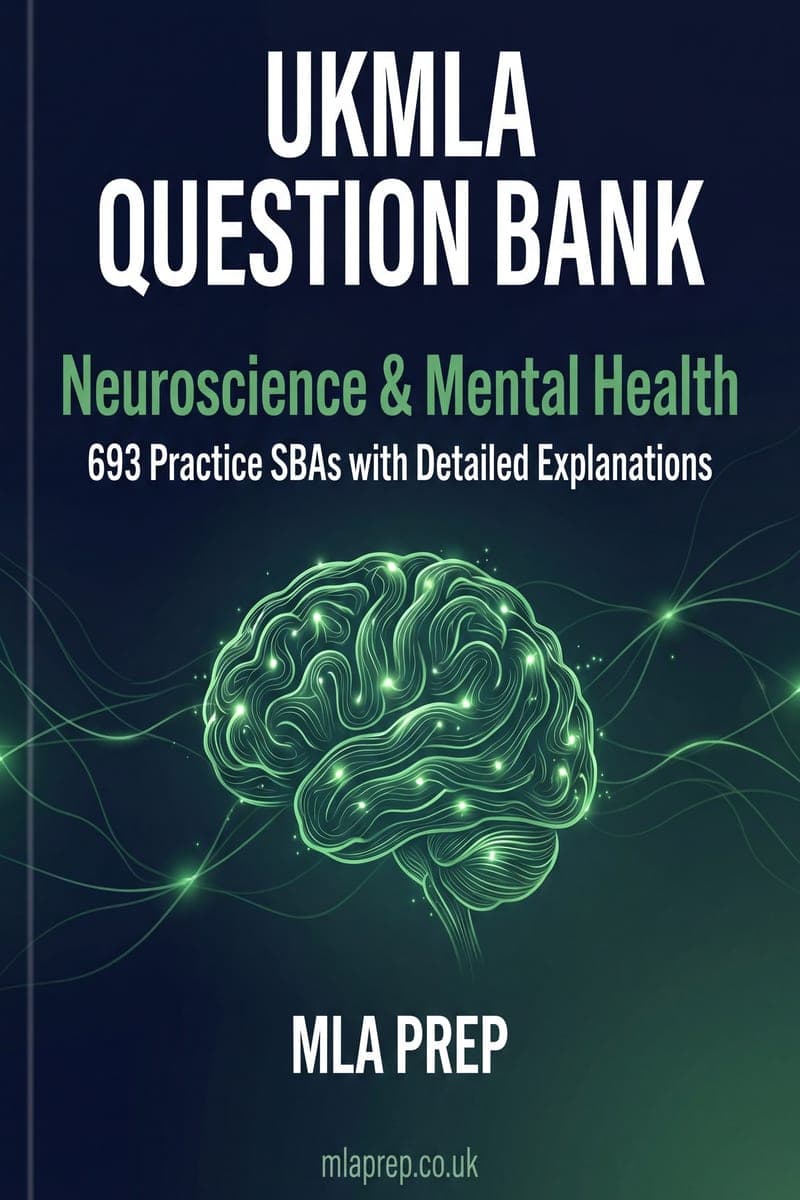MLA Prep UKMLA Question Bank: Neuroscience & Mental Health cover