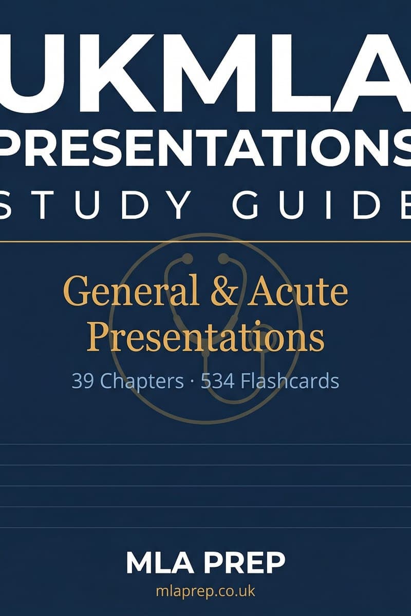 Clinical Presentations Study Guide: General & Acute Presentations cover