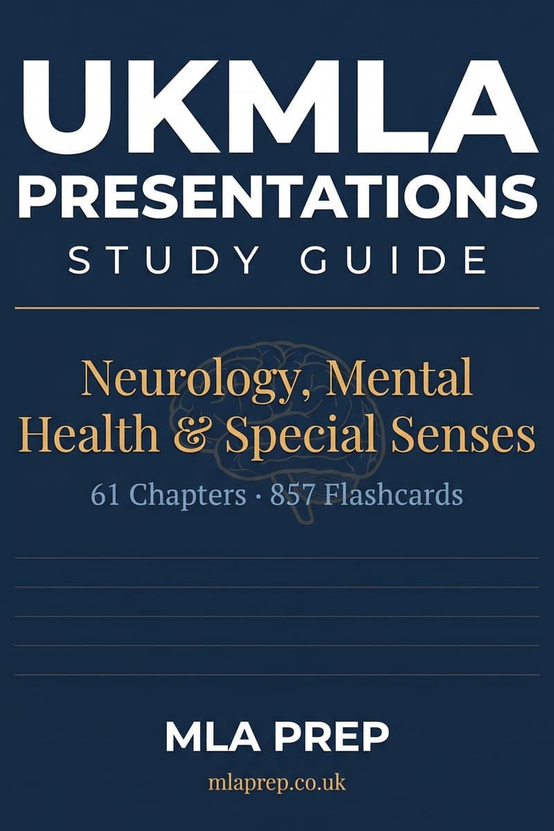 Clinical Presentations Study Guide: Neurology, Mental Health & Special Senses cover